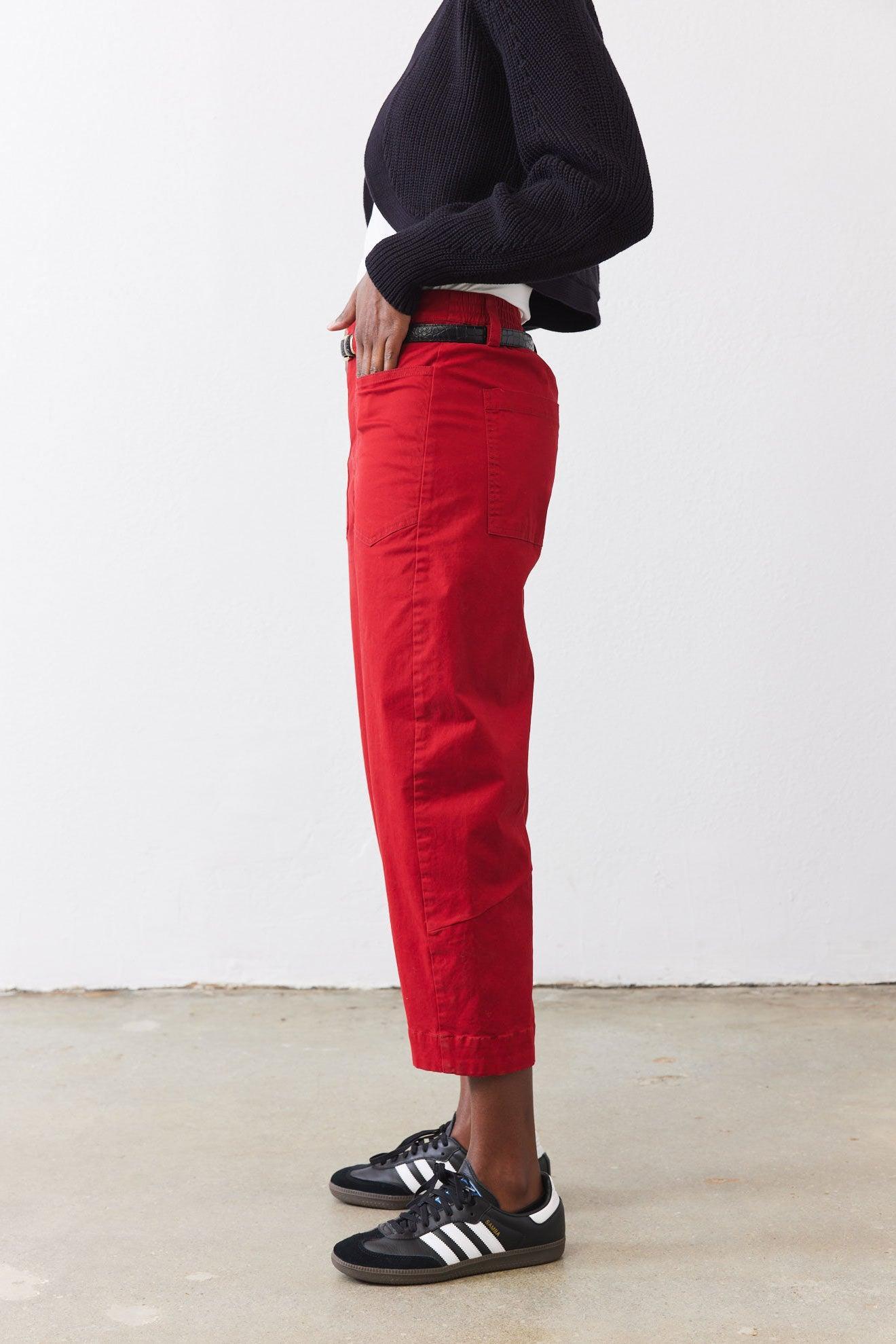 The Slouchy Soft Twill Pants Product Image
