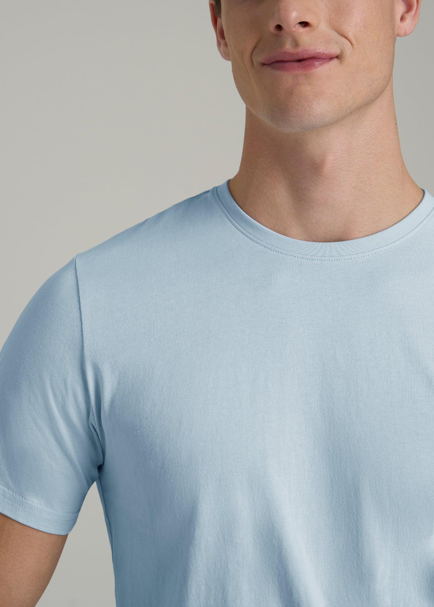 The Everyday REGULAR-FIT Crewneck Tall Men's T-Shirt in Ice Blue Product Image