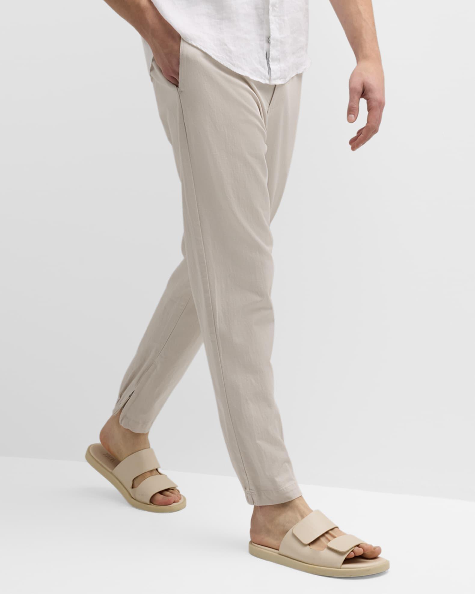 Men's Stretch Linen Travel Pants Product Image