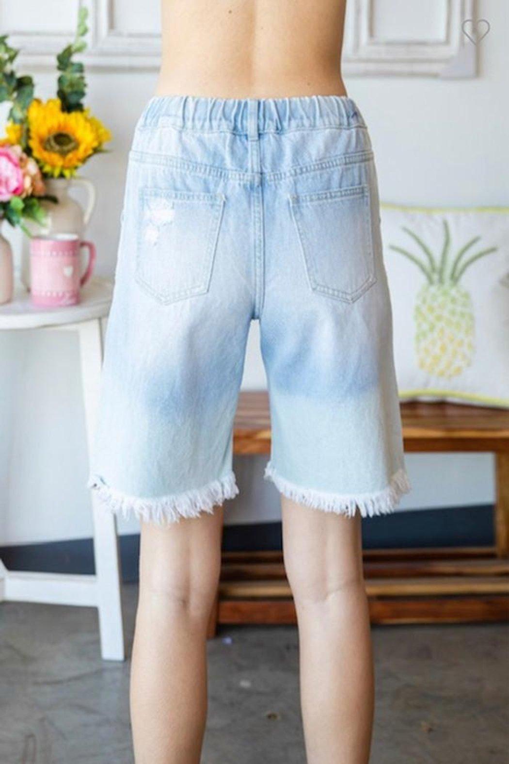 Elastic Waist Shorts Product Image