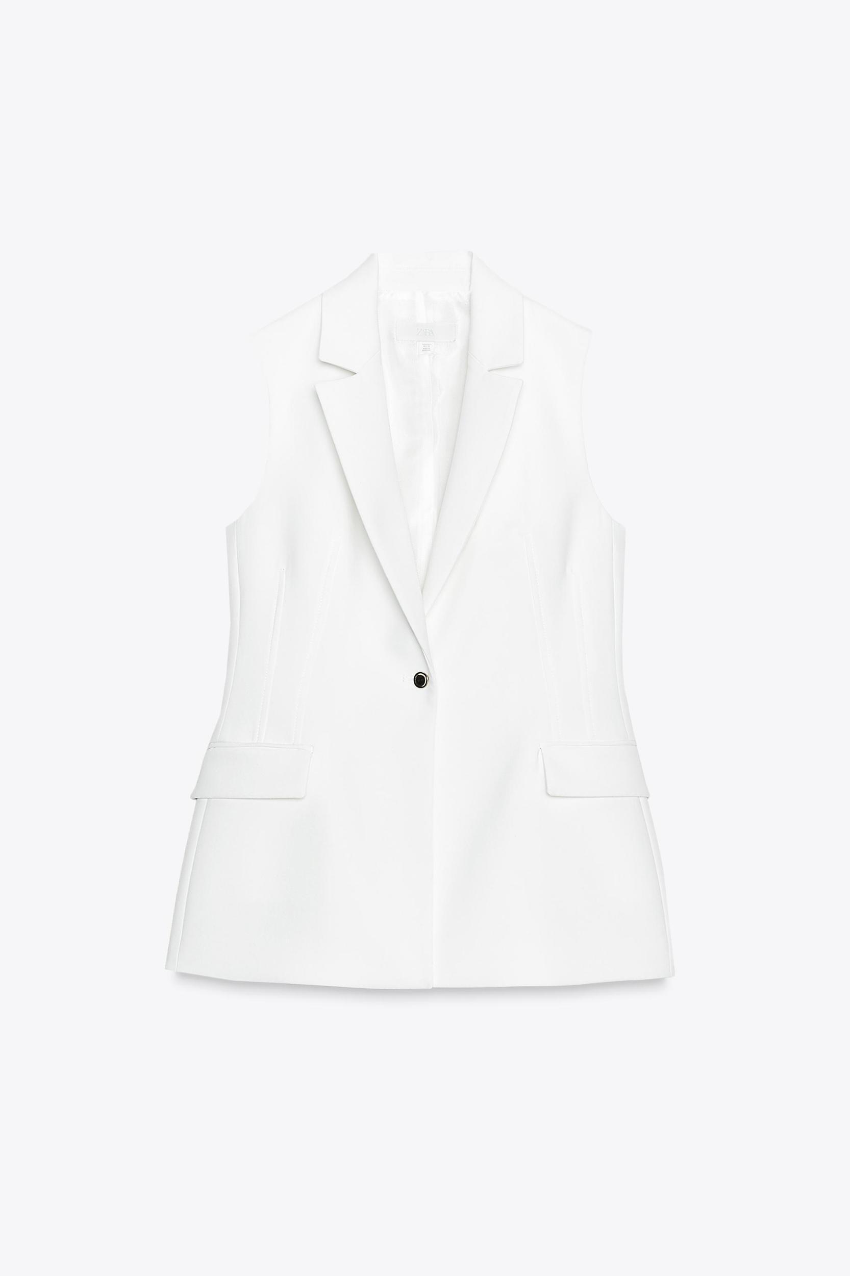 ONE-BUTTON LONG VEST Product Image