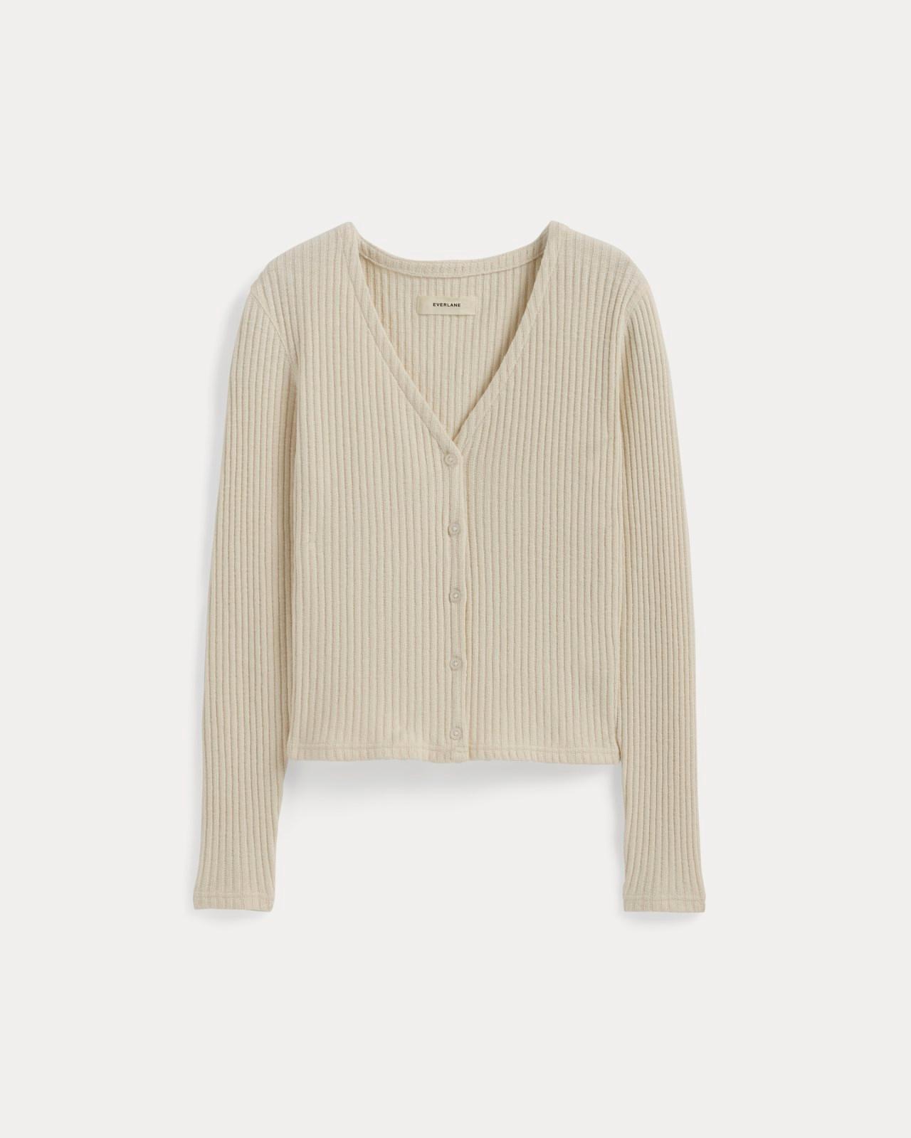 Womens Cozy Rib Cardigan by Everlane Product Image