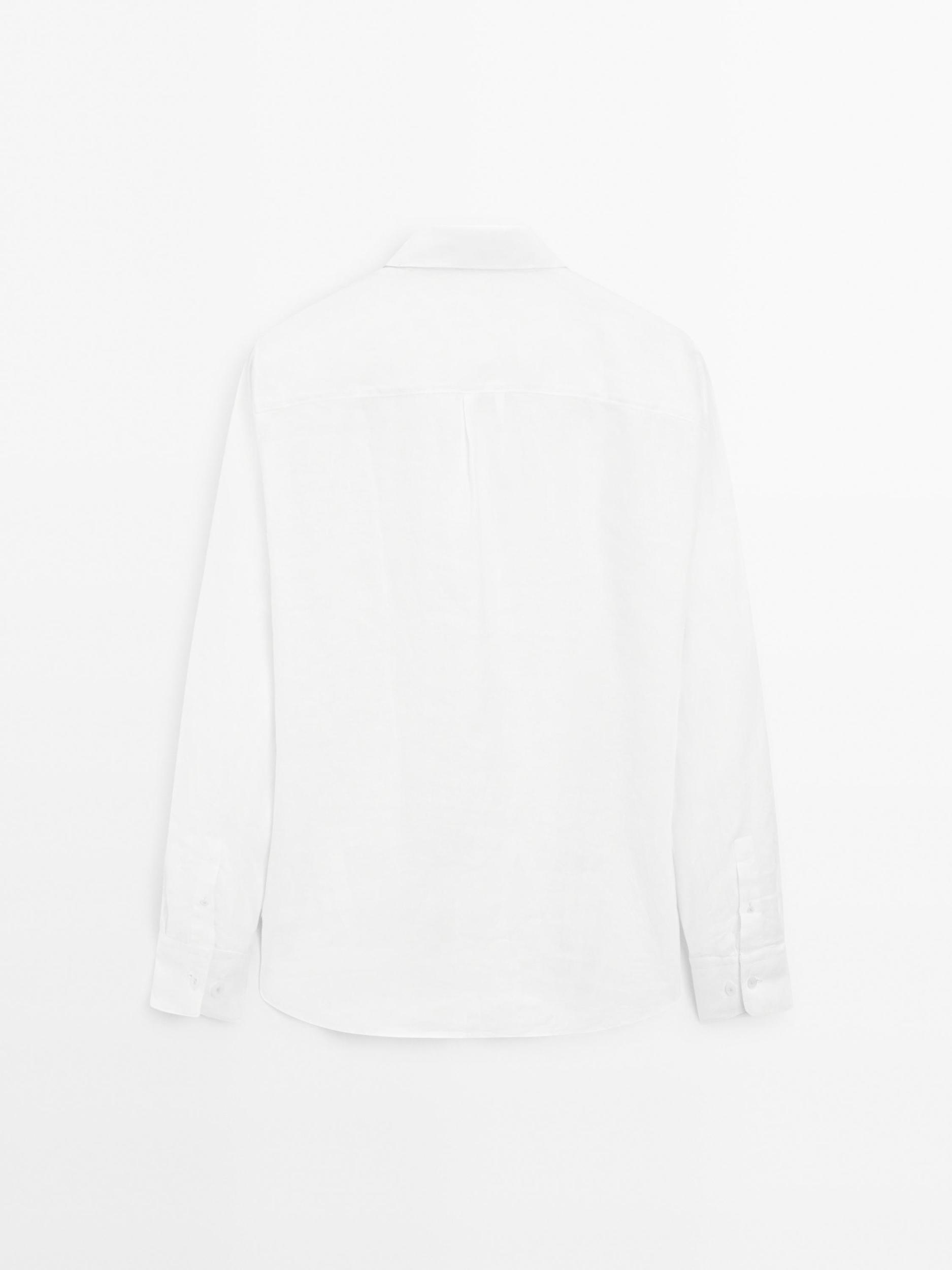 Lightweight regular fit twill shirt Product Image