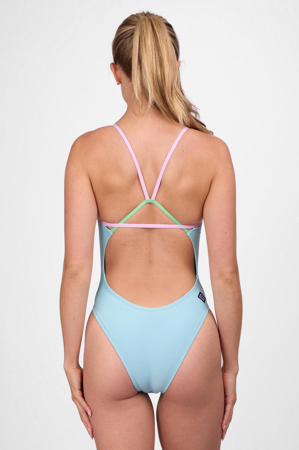 Perry One Piece Swimsuit - Metallic Mermaidy Female Product Image