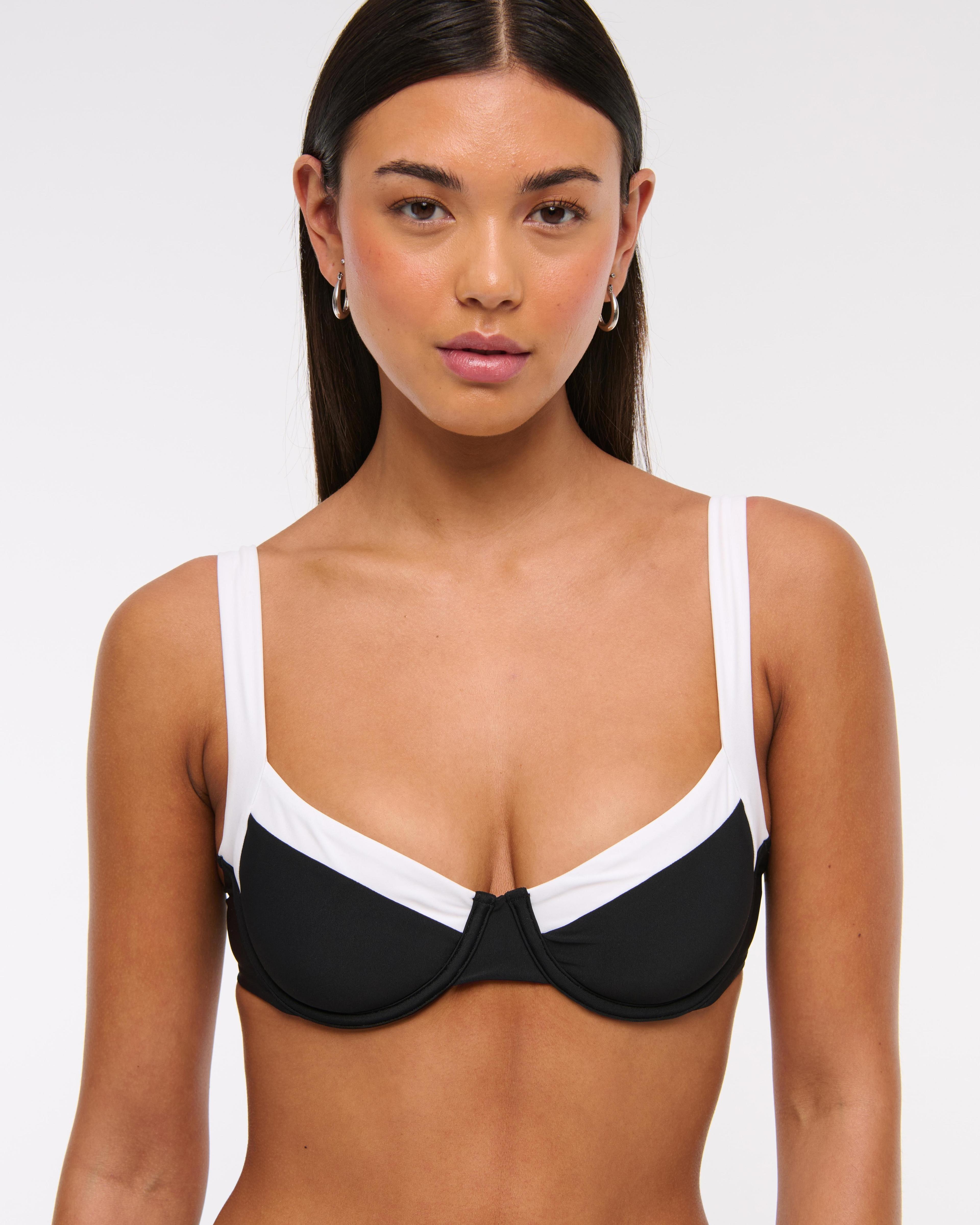 Wide Strap Underwire Bikini Top Product Image