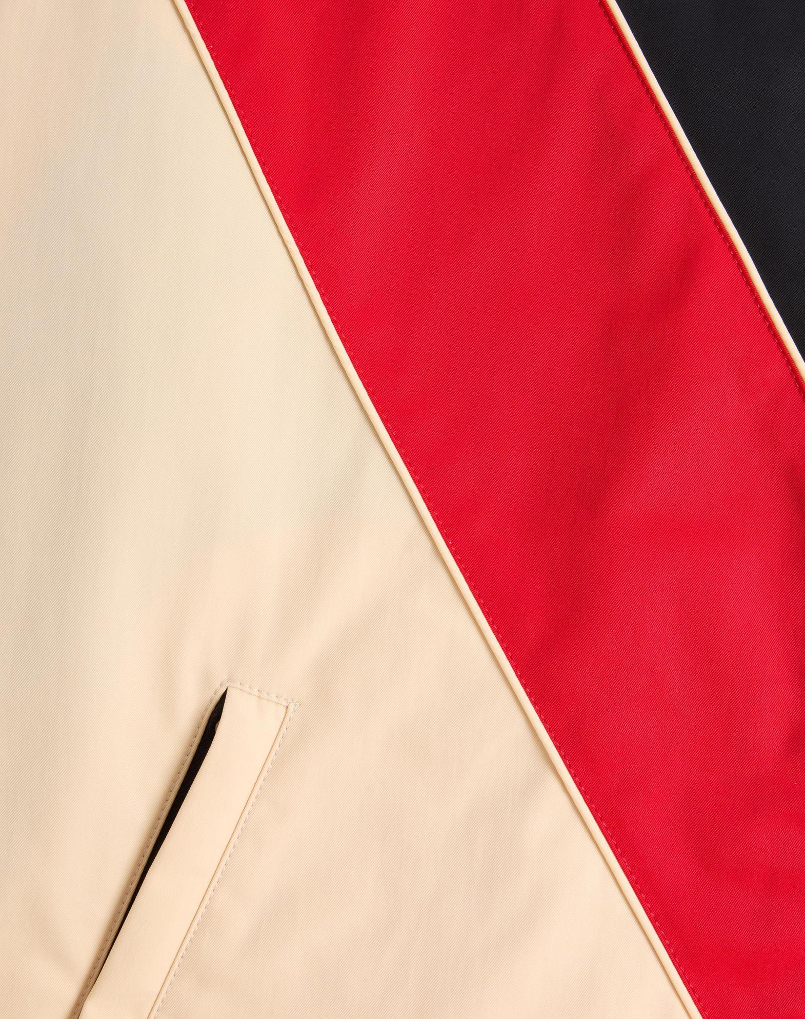 Nylon Hooded Windbreaker With Vlogo Patch Product Image