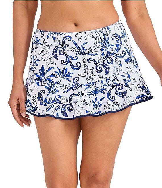 Tommy Bahama Terrazzo Tile High Waist Skirt Swim Bottom Product Image