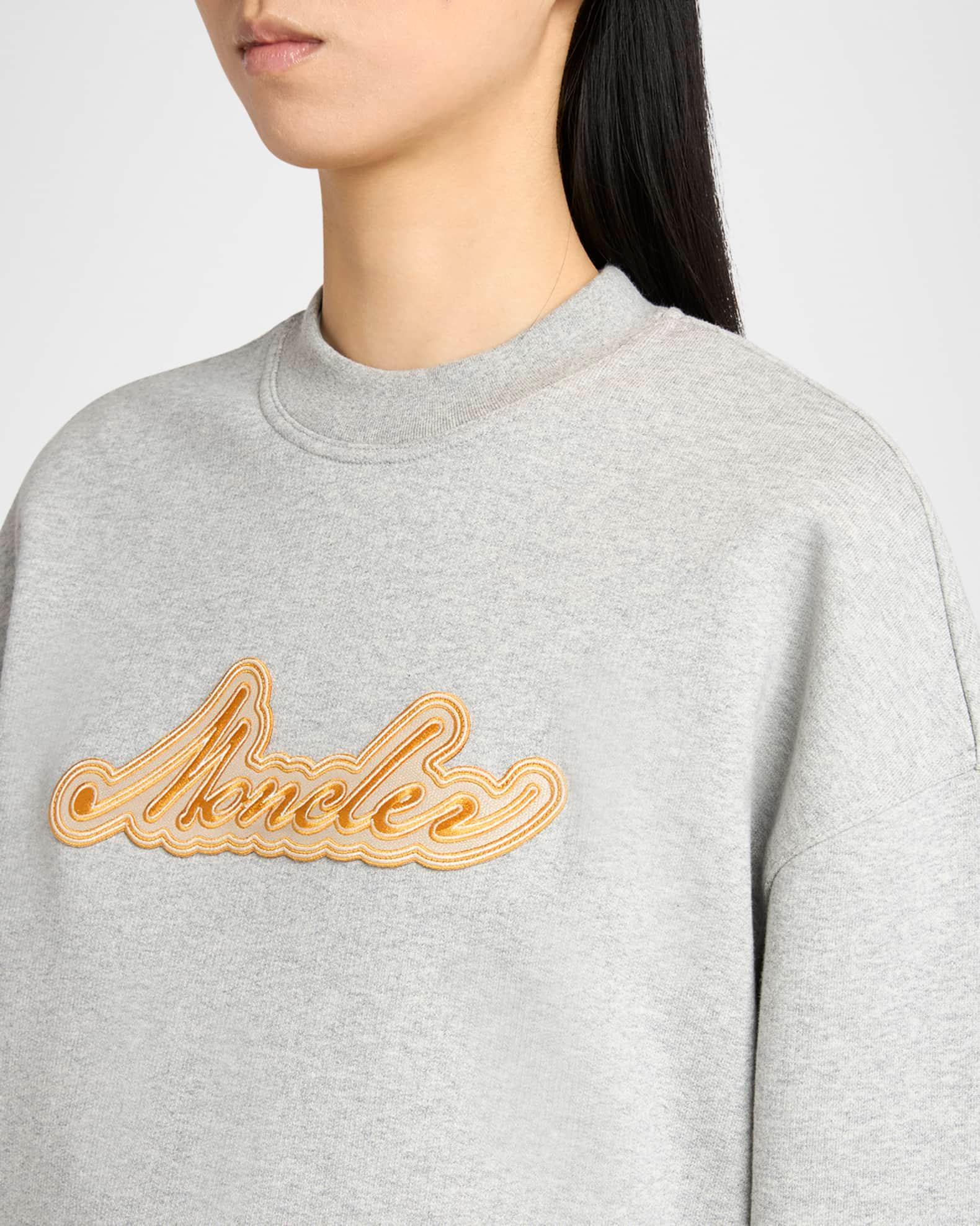 Logo Patch Crewneck Sweatshirt Product Image