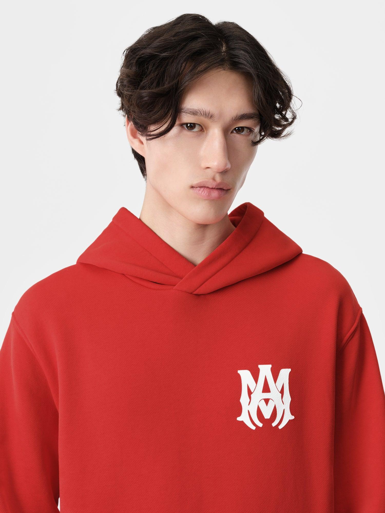 MA CORE LOGO HOODIE - Red Male Product Image