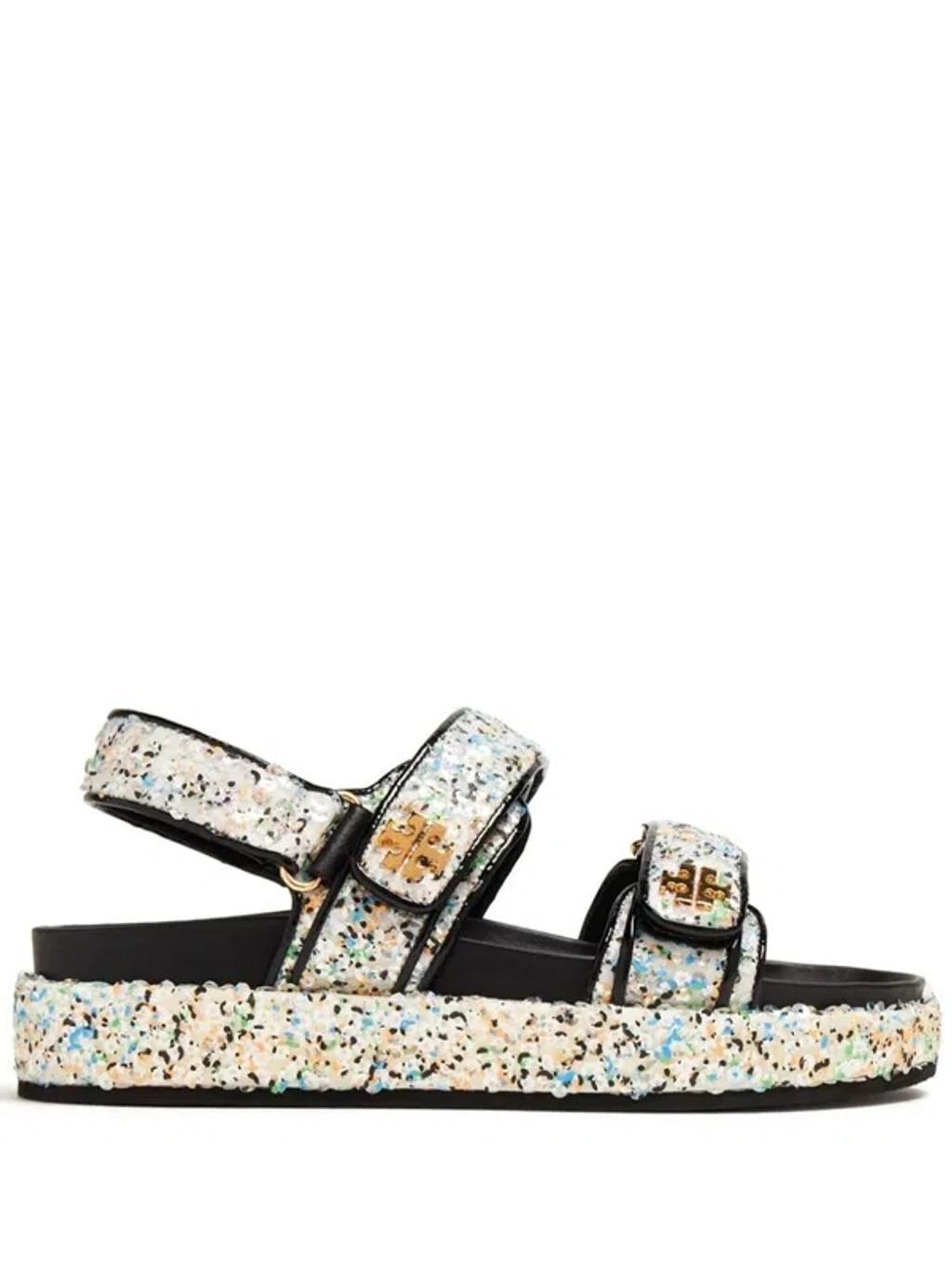 TORY BURCH Sandals Multicolour In Multicolor Product Image