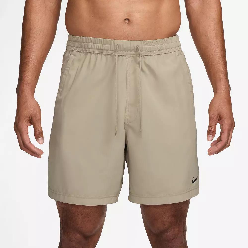 Mens Nike DriFit Form 7-in Unlined Woven Short, Men's, Size: XL, Desert Green Product Image