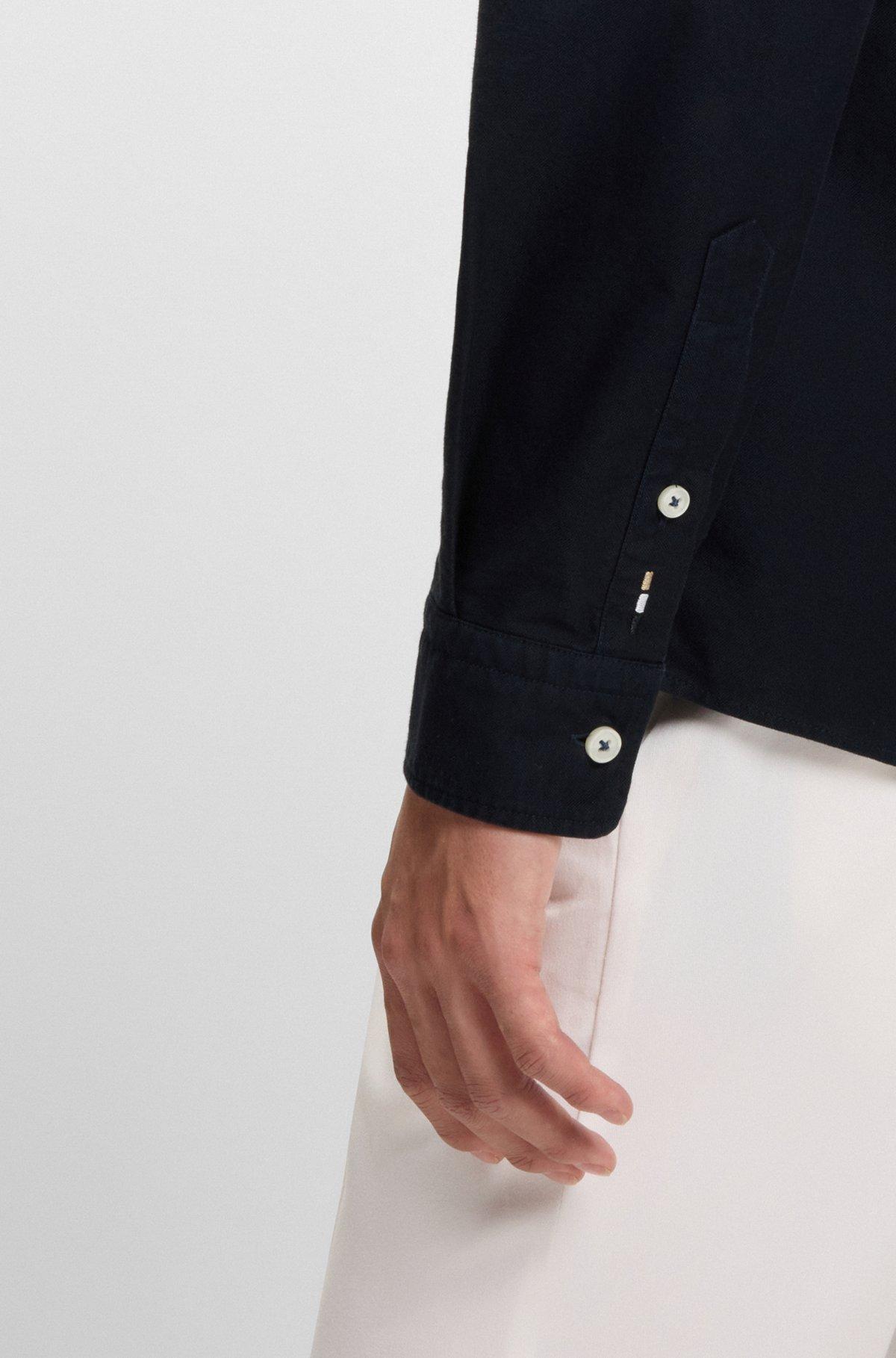 Slim-fit shirt in Italian cotton Product Image