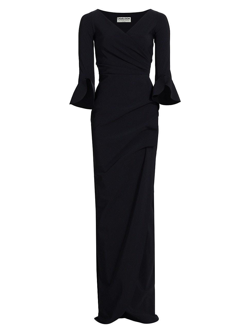 Womens Zalfa Ruched Gown Product Image