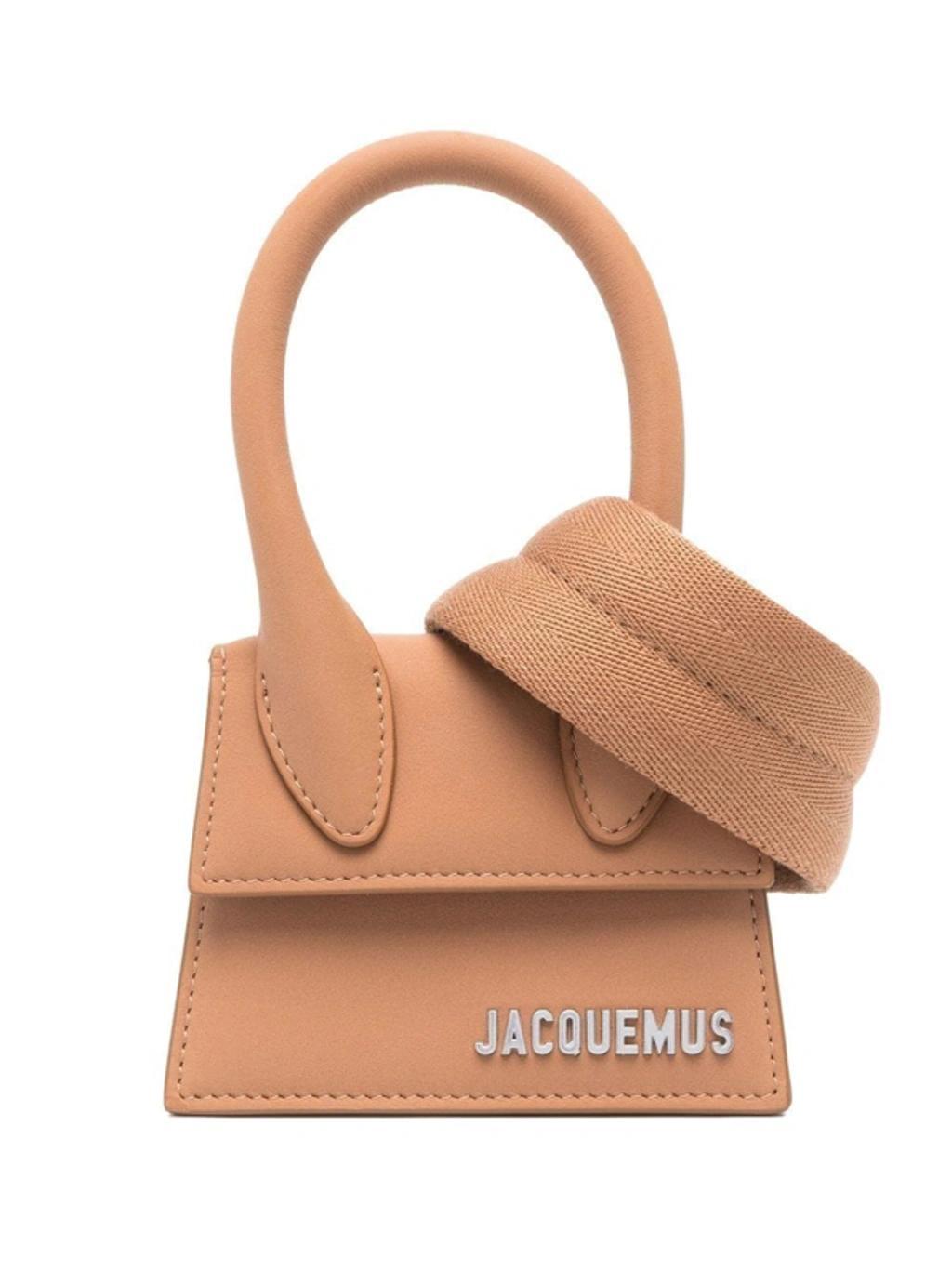 JACQUEMUS Le Chiquito Homme Mini Handbag In Brown Product Image