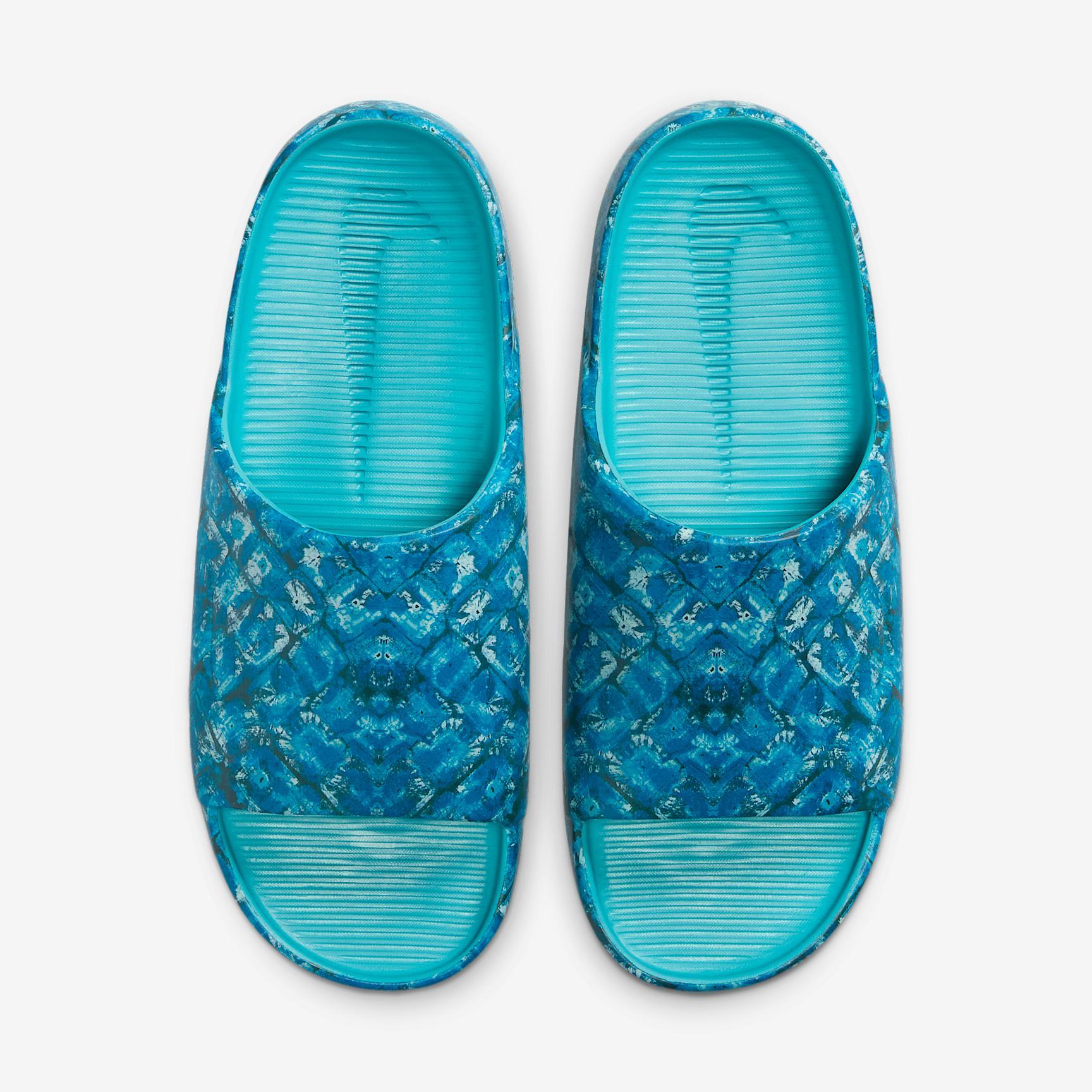 Nike Womens Calm x NorBlack NorWhite Slides | HM9209-300 Product Image