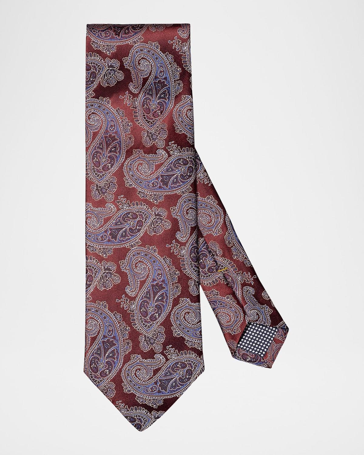 Mens Paisley Silk Tie Product Image