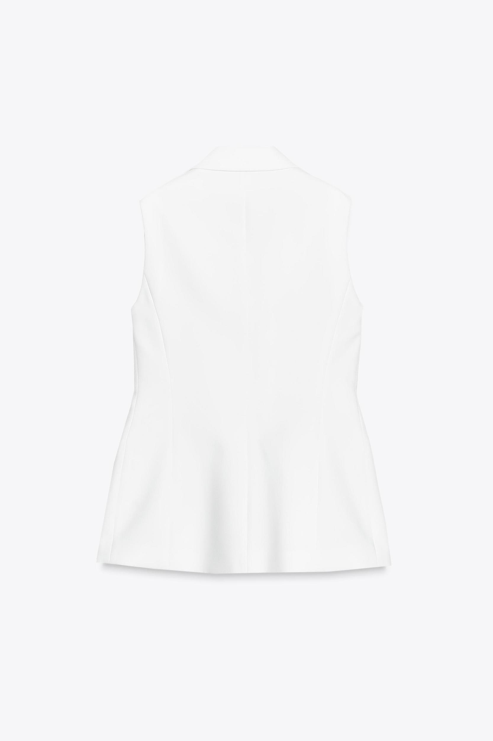 ONE-BUTTON LONG VEST Product Image