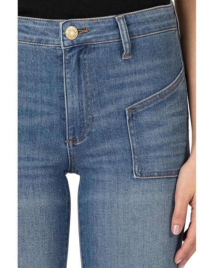 Kelsey High-Rise Fab Ab Ankle Flare Regular Hem in Miracles Product Image