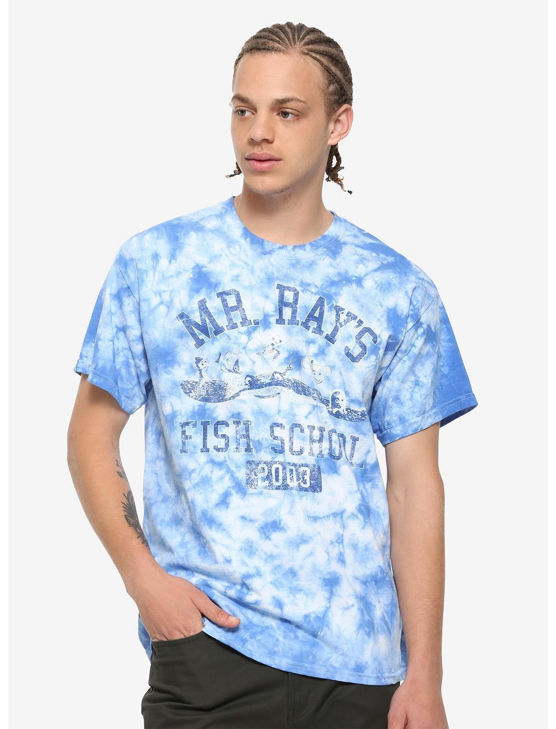 Disney Pixar Finding Nemo Mr Ray's Fish School Tie-Dye T-Shirt Product Image