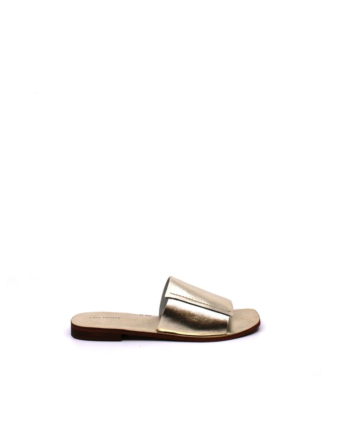 Free People Verona Slide Sandal Gold Product Image