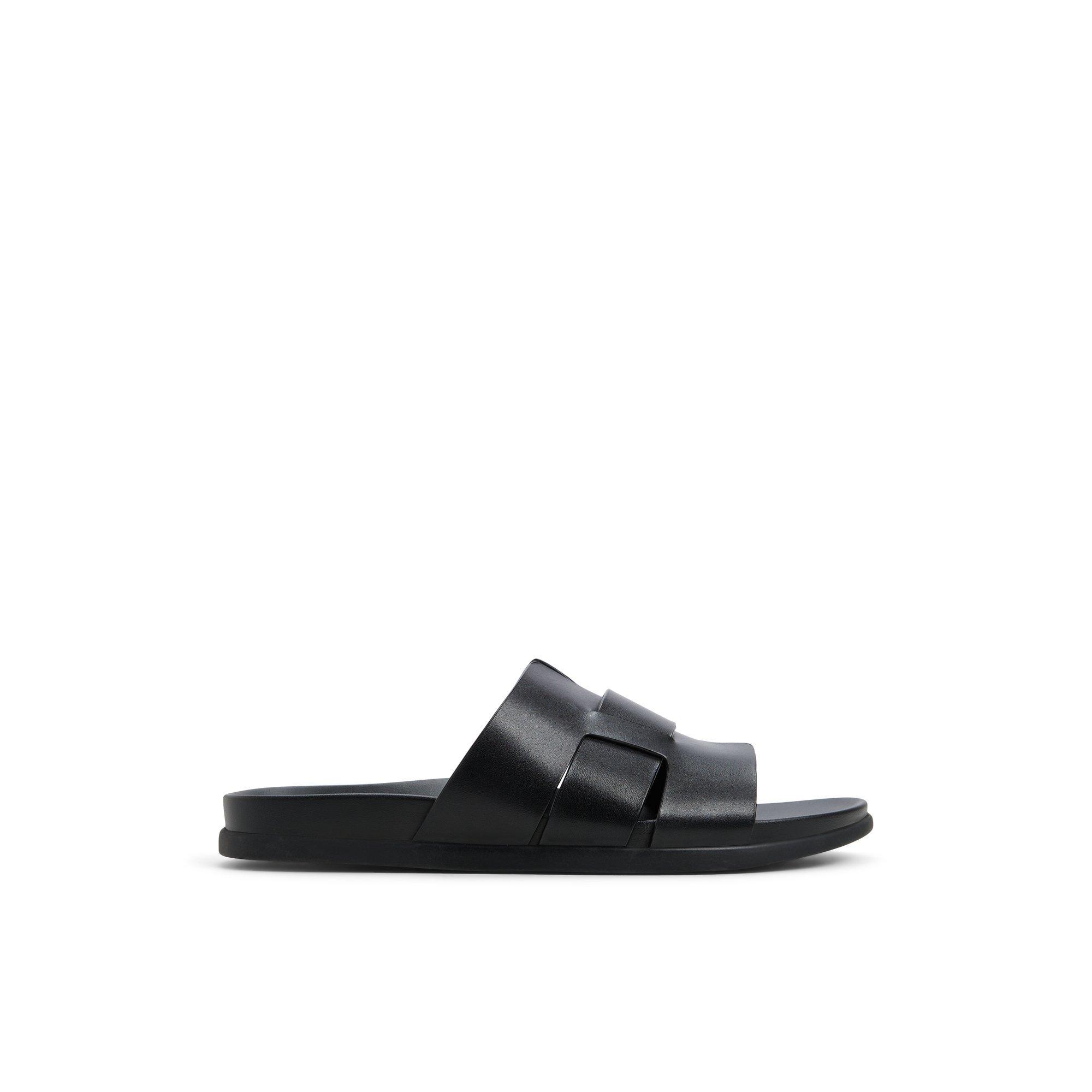 Olino Open Black Men's Slides | ALDO US Product Image