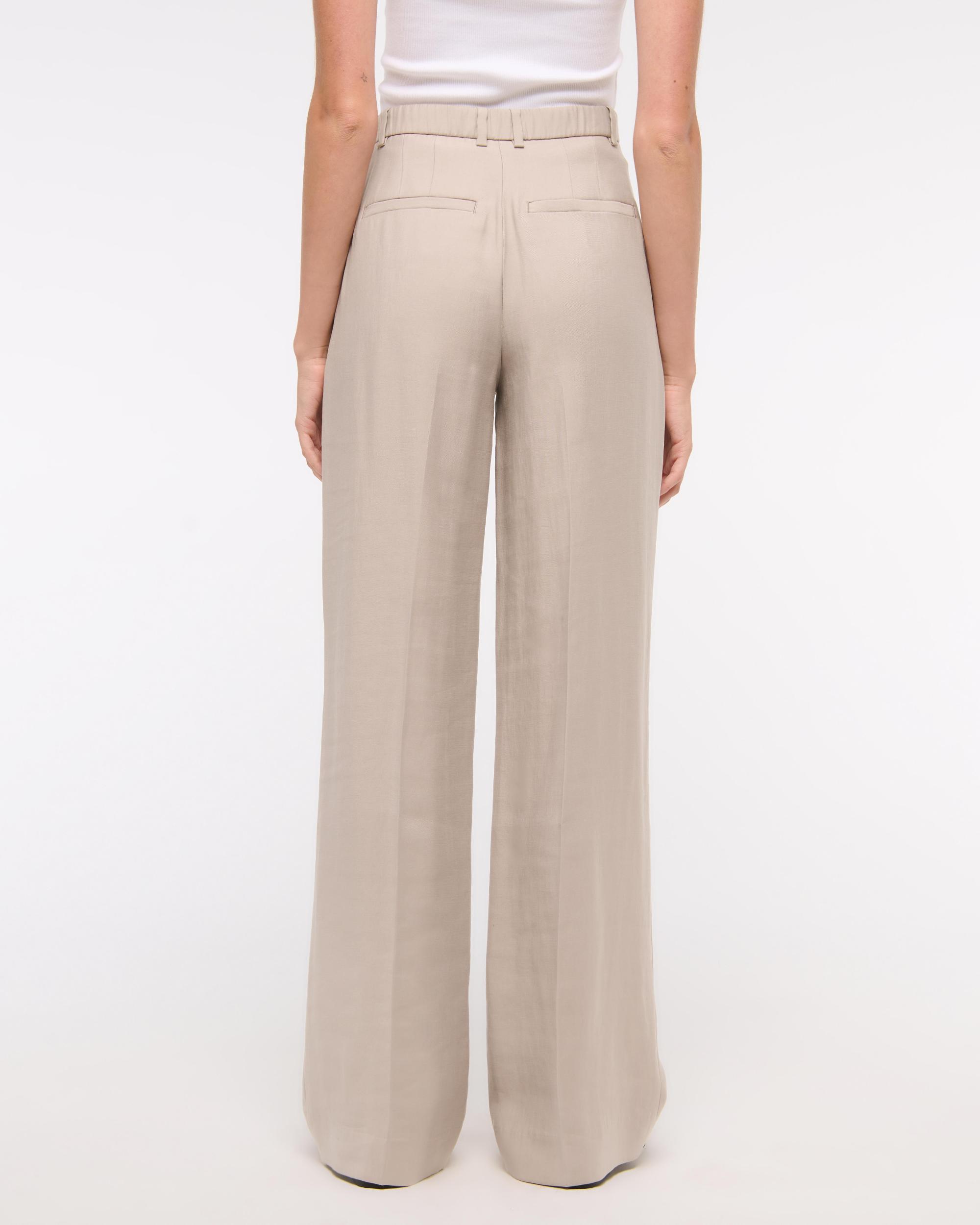 Drapey Tailored Wide Leg Pant Product Image