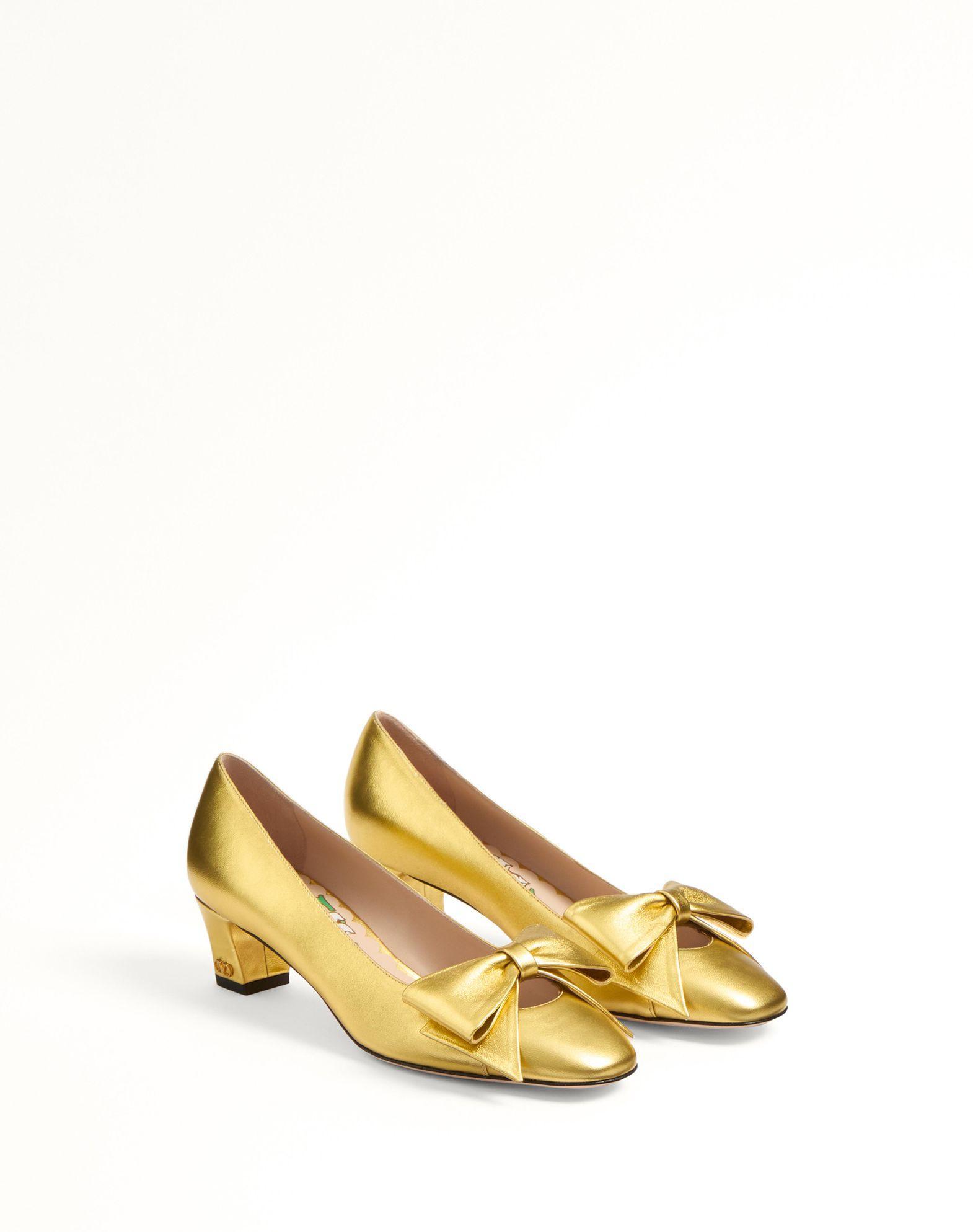 Bowow Pumps In Laminated Nappa 45Mm Product Image