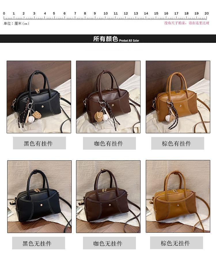 Panel Crossbody Bowler Bag Product Image