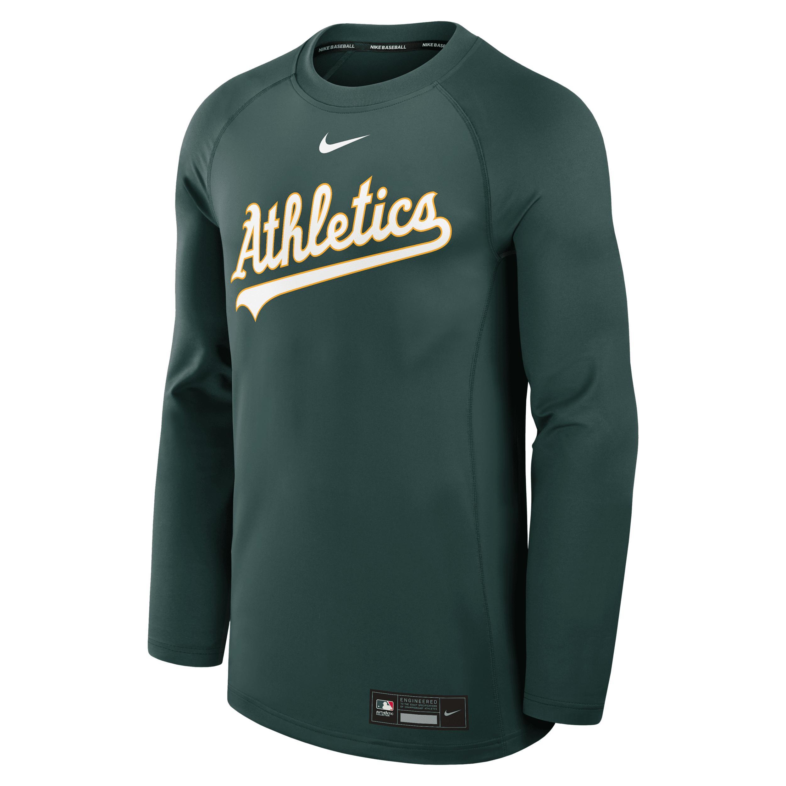Philadelphia Phillies Authentic Collection Game Time Nike Men's Dri-FIT MLB Pullover Crew Product Image