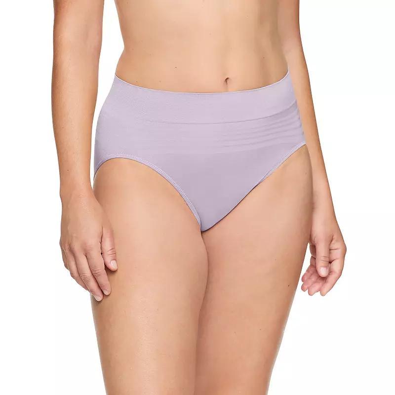 Warners No Pinching, No Problems® Dig-Free Comfort Waist Smooth and Seamless Hi-Cut RT5501P, Women's, Size: XL, Orchid Hush Product Image