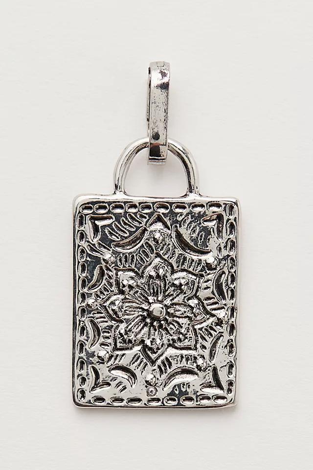 Plaque Bag Charm Product Image