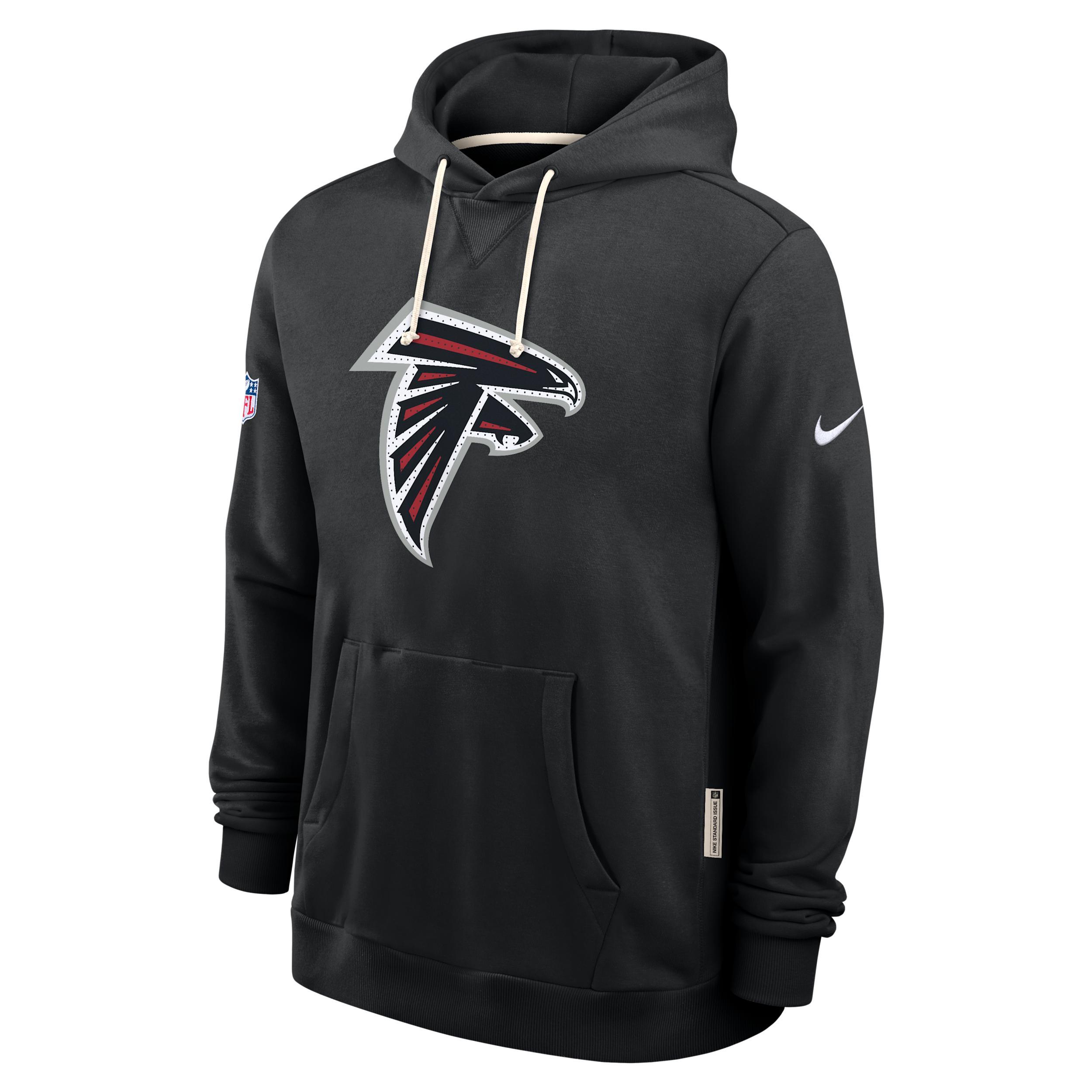 Minnesota Vikings Initial Home Sideline Nike Men's Dri-FIT NFL Pullover Hoodie Product Image