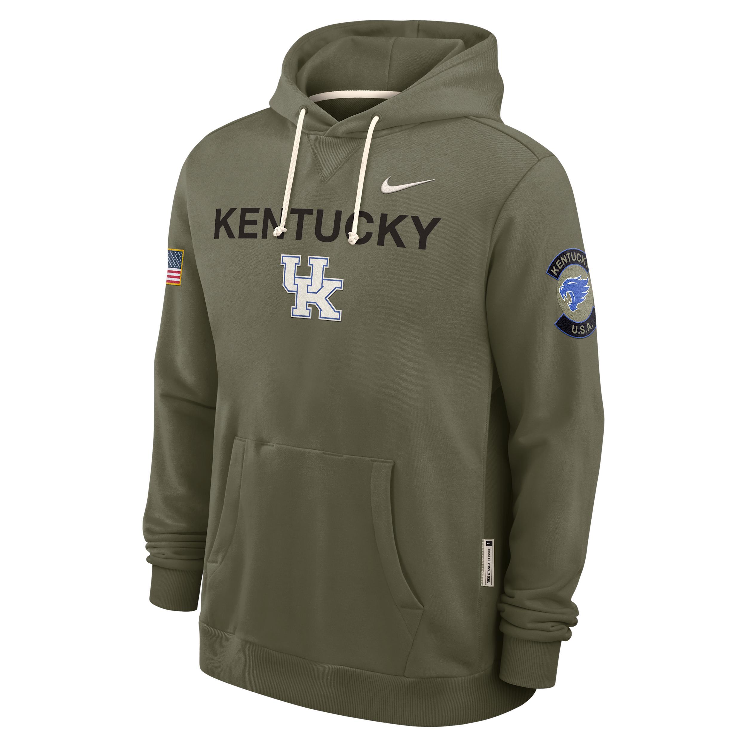 Tennessee Sideline Nike Mens Dri-FIT College Pullover Hoodie | 03AZ87FUTN-HSY Product Image