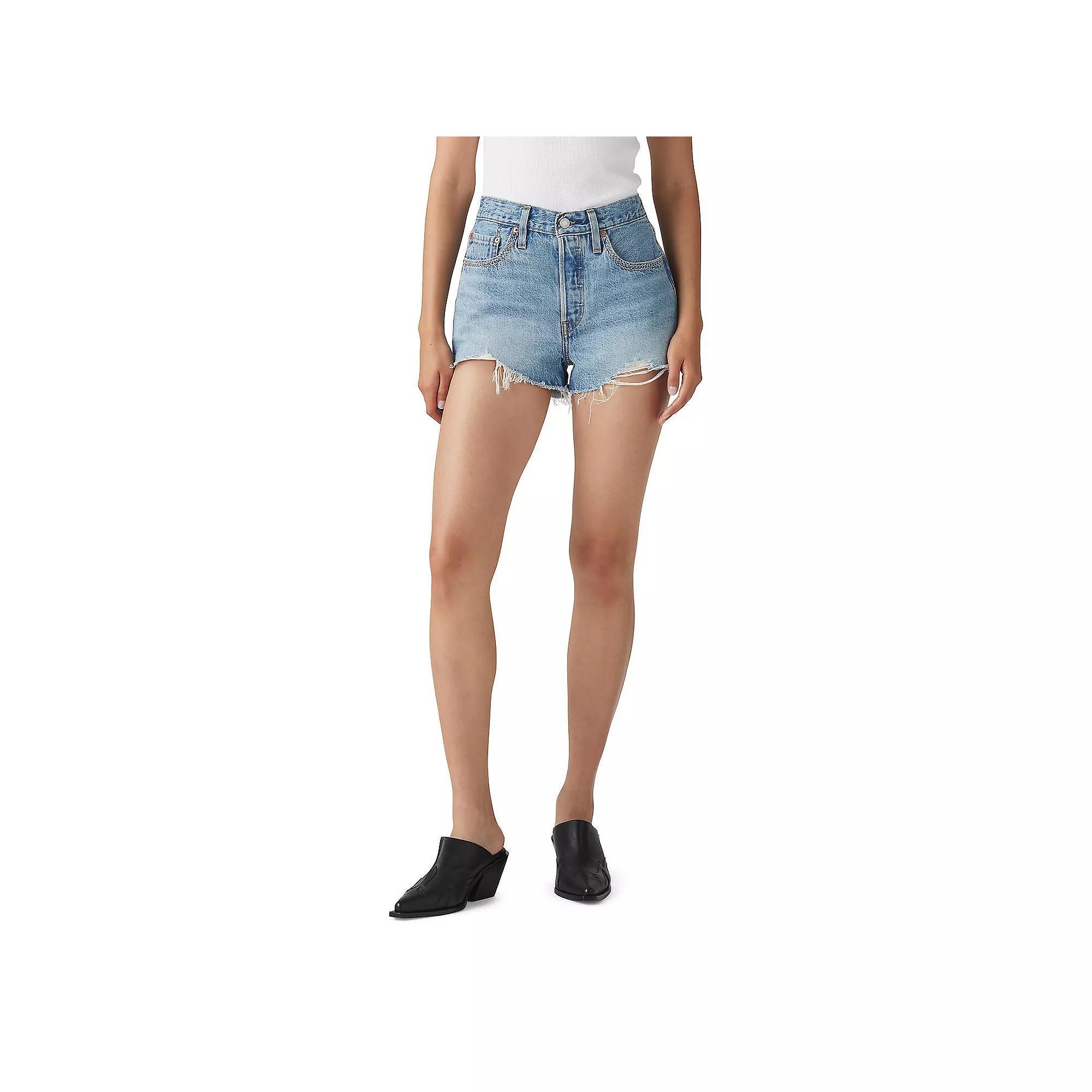 Women's Levi's® 501™ Original Jean Shorts, Size: 30(US 10)Medium, Switch Stitch Product Image
