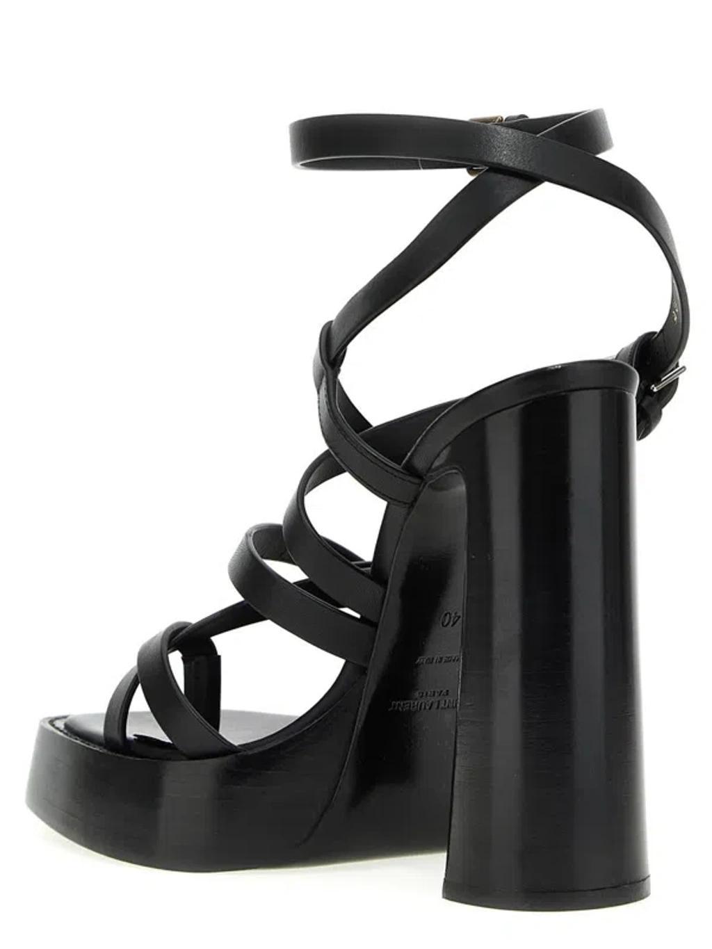 Carine Sandals In Black Product Image