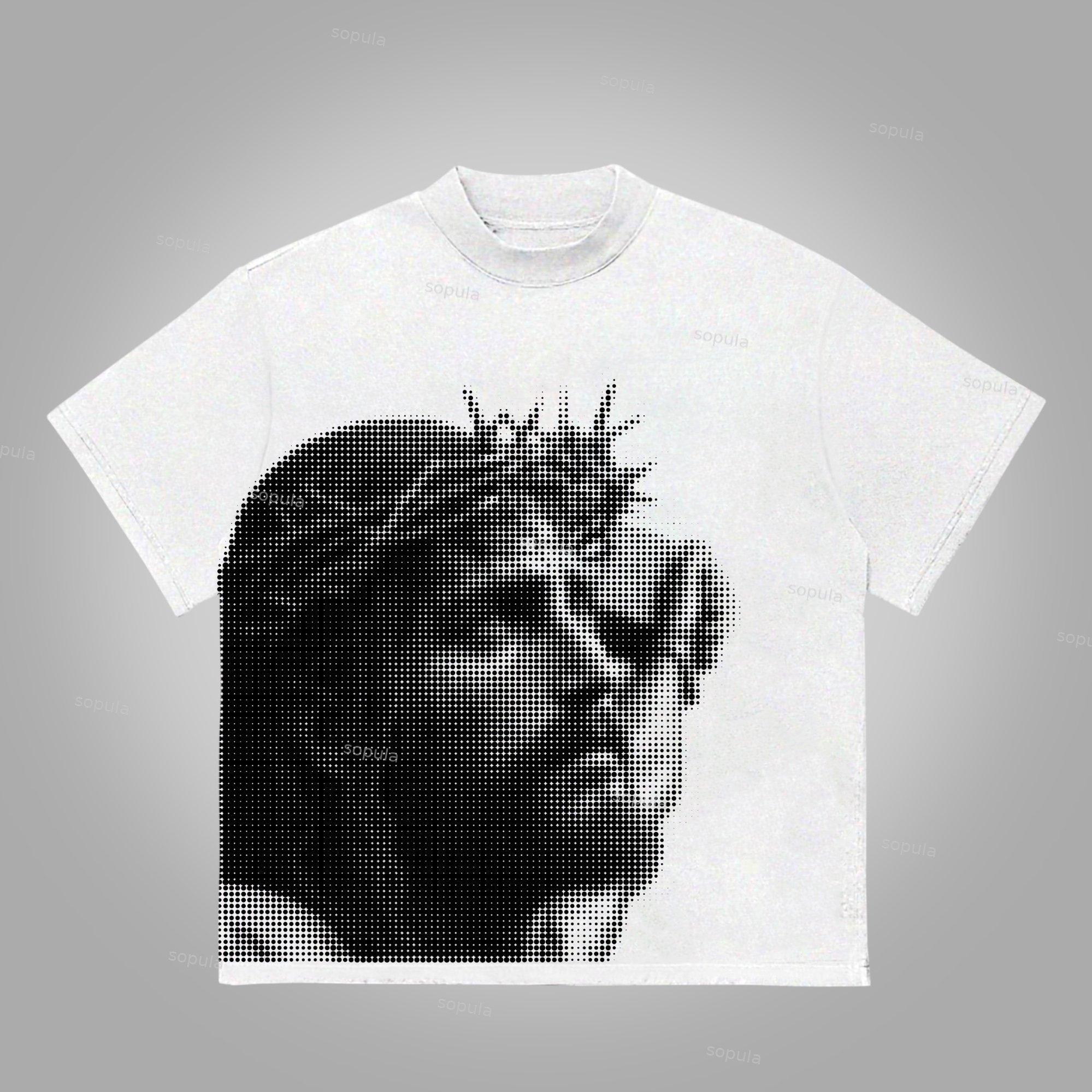 Sopula Jesus Outlet Printing Graphics Cotton T-Shirt Product Image