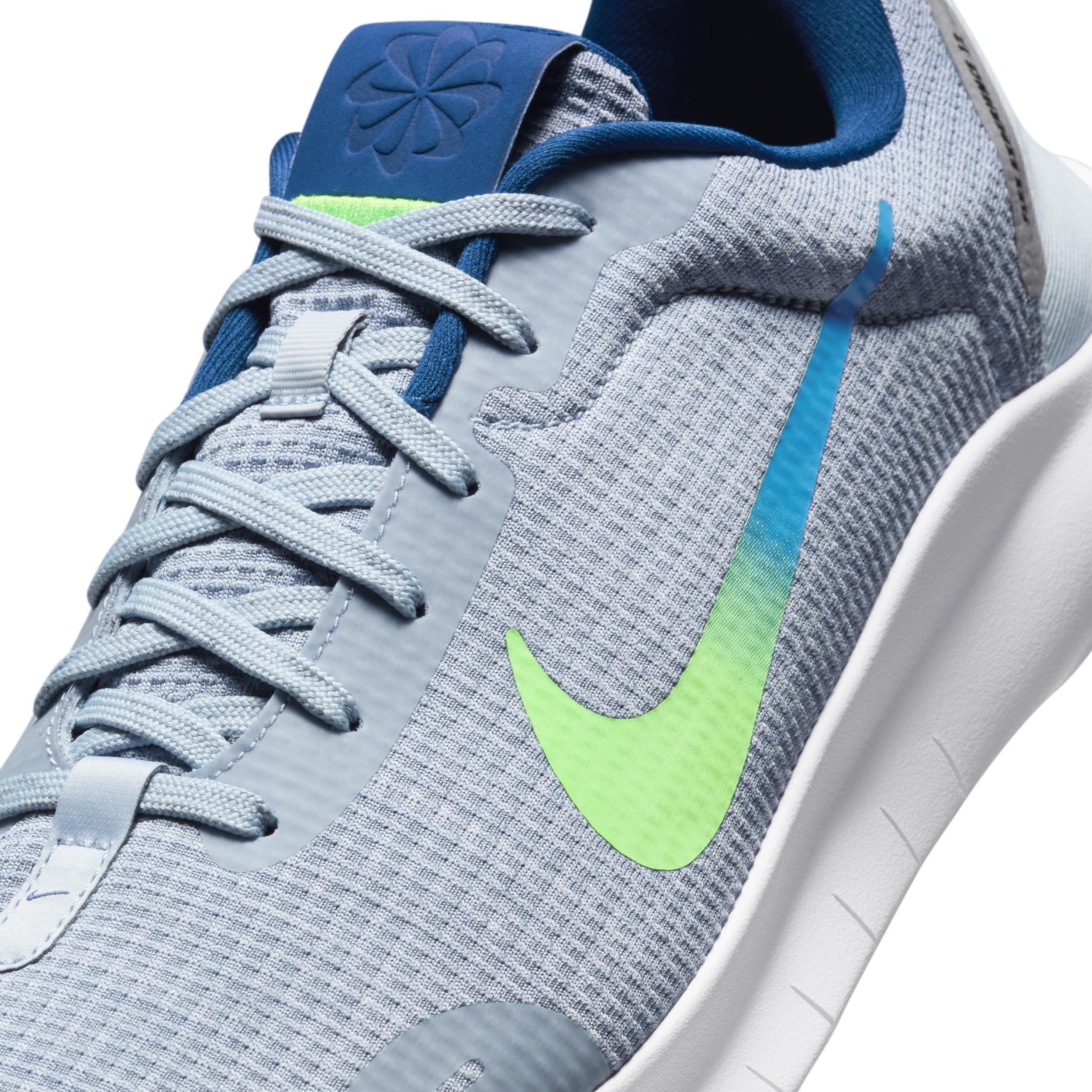 Nike Flex Experience Run 12 Mens Road Running Shoes Blue Blue Grey Product Image