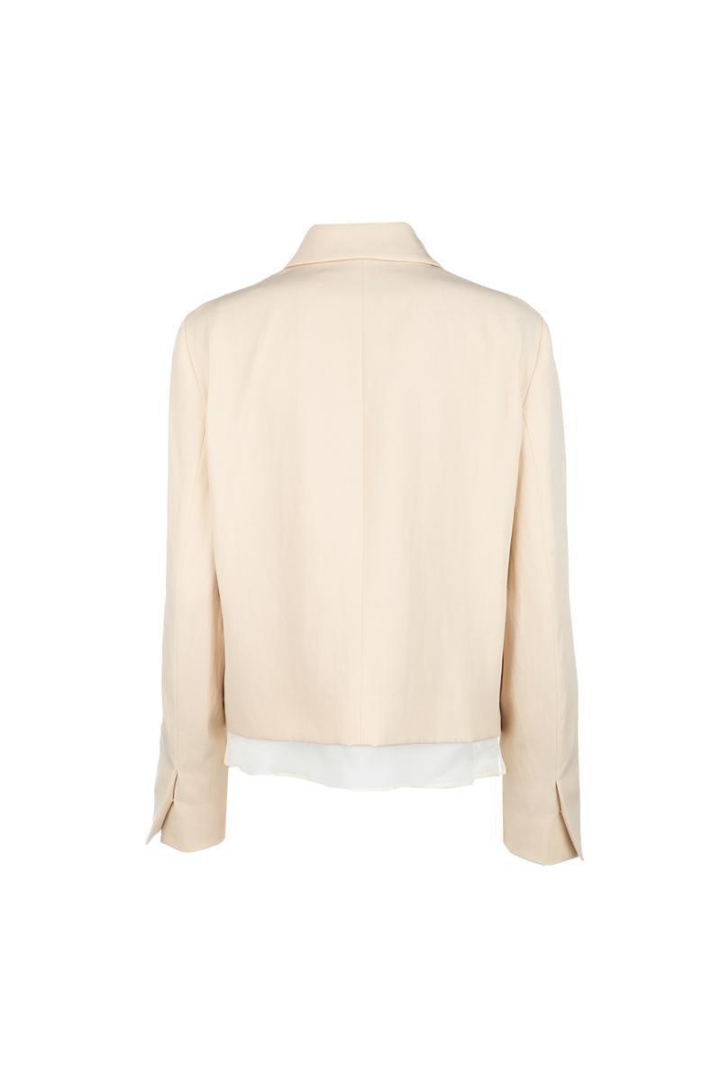 FABIANA FILIPPI Jackets & Vests In Beige Product Image