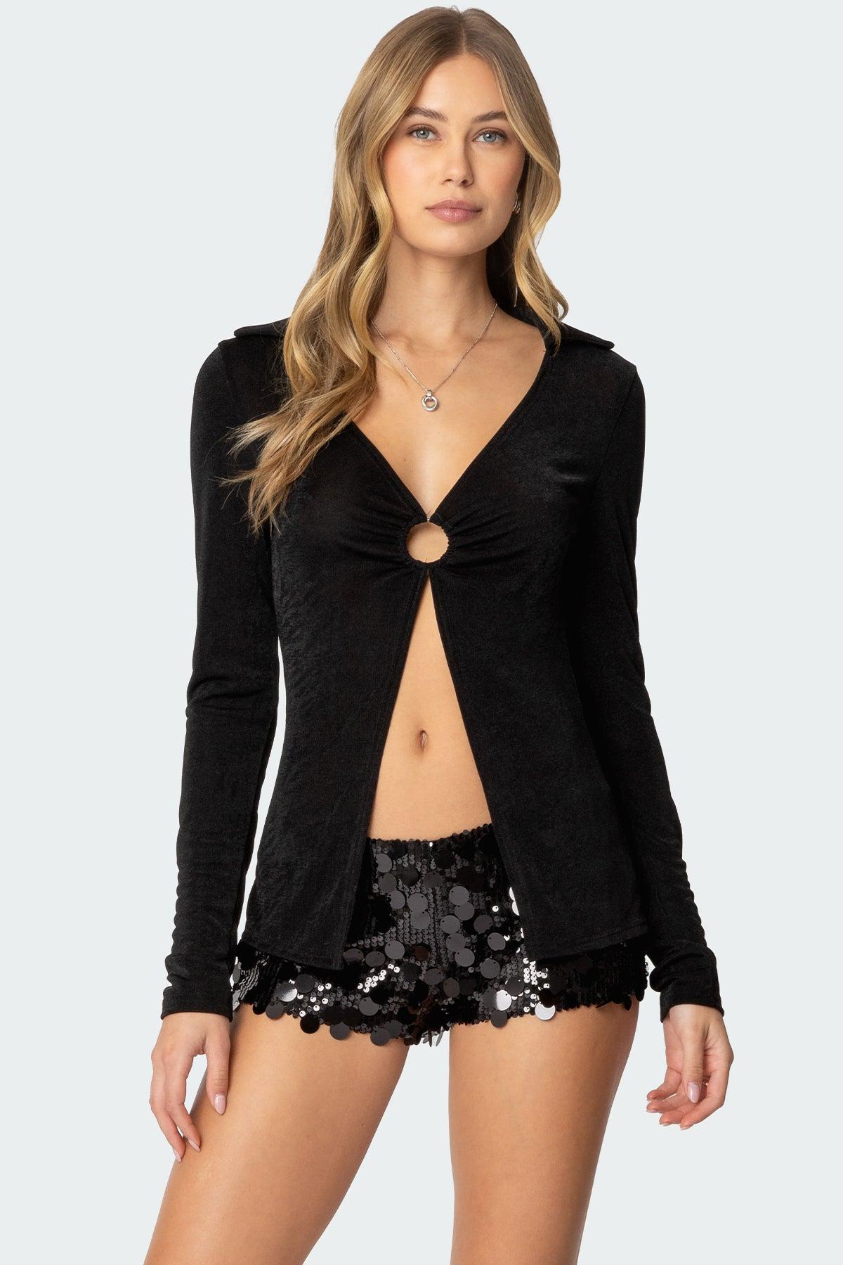 Sephira Sequin Micro Shorts Product Image