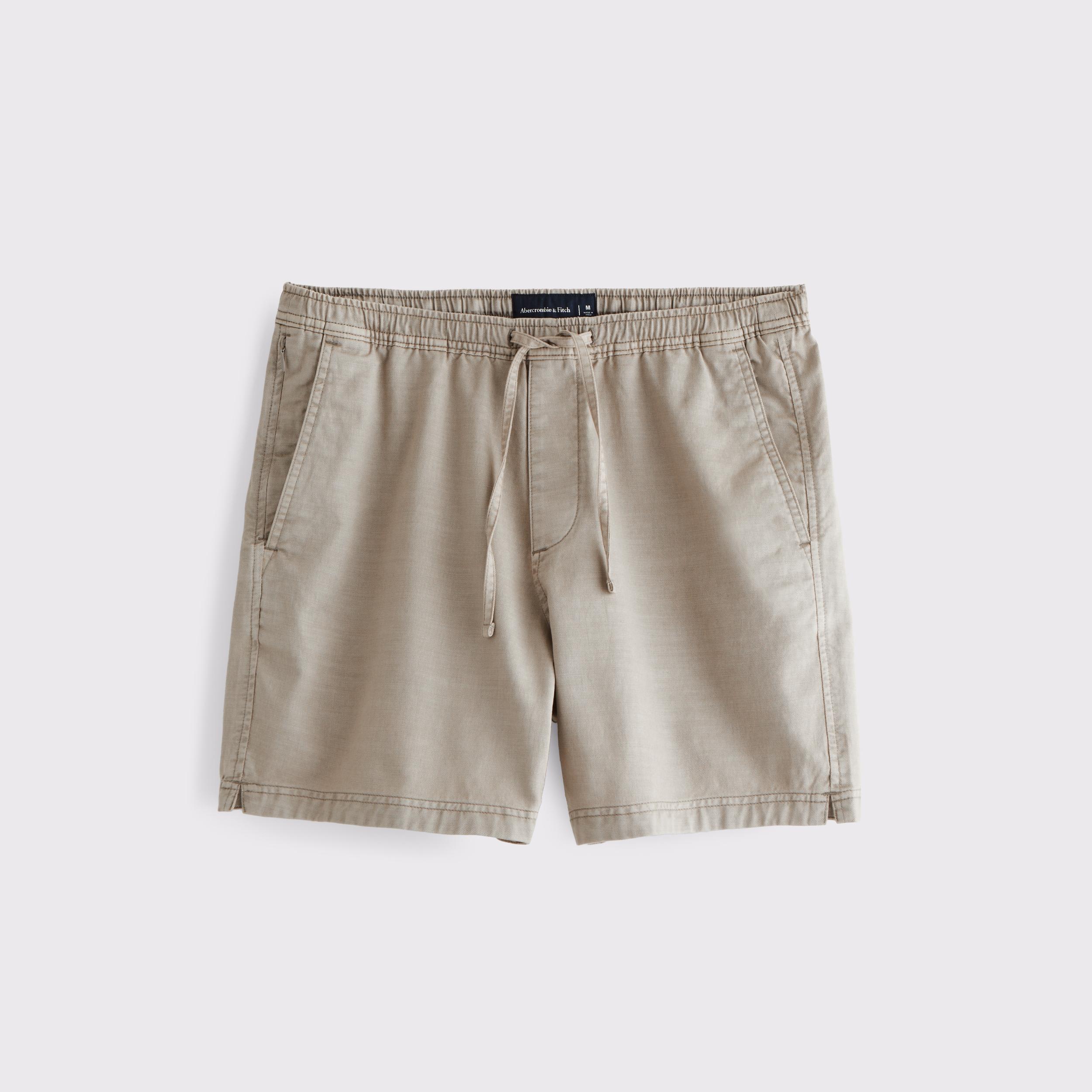 Cotton-Blend Pull-On Short Product Image