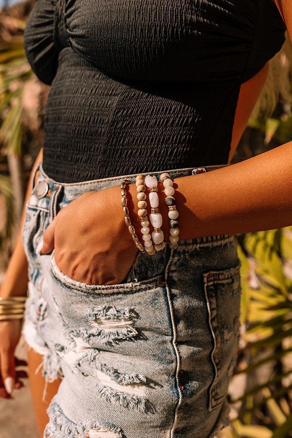 Love Crush Bracelet Set In Ocean Wave Product Image