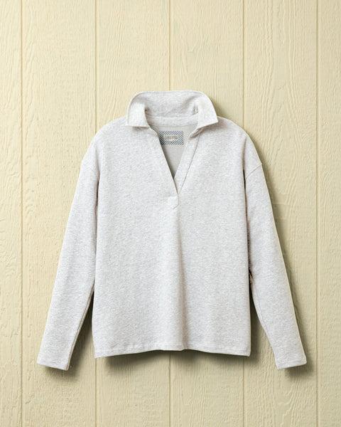 Inlet Pullover in Collegiate Loopback Terry Product Image