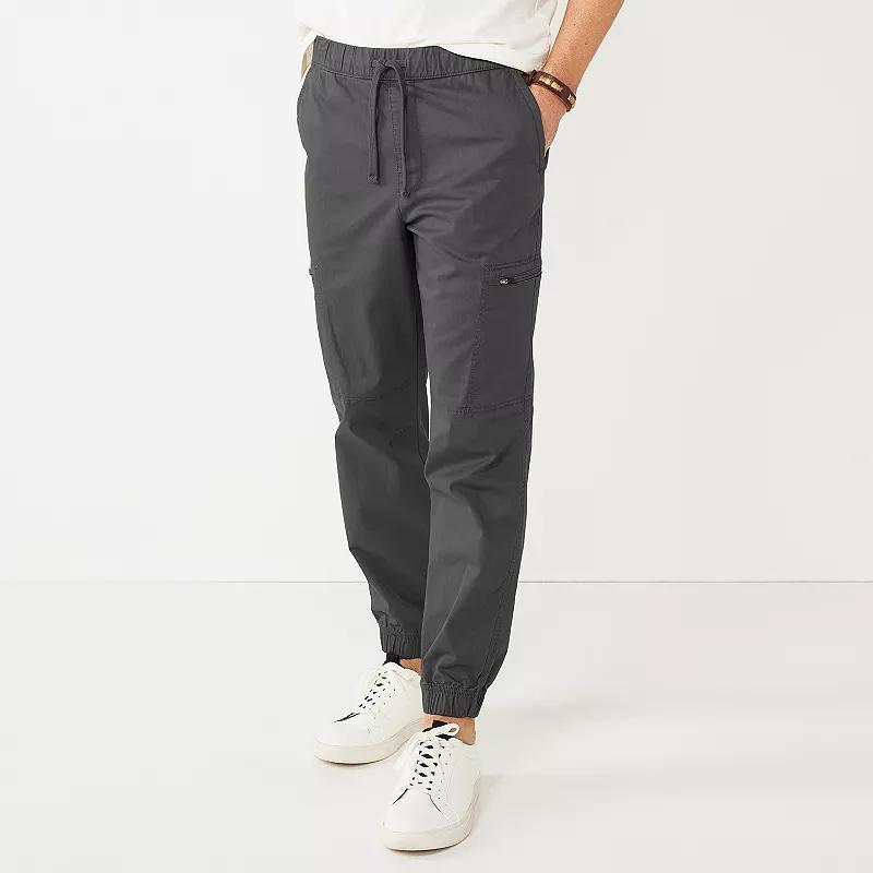 Mens Sonoma Goods For Life Zip Cargo Jogger Pants Product Image