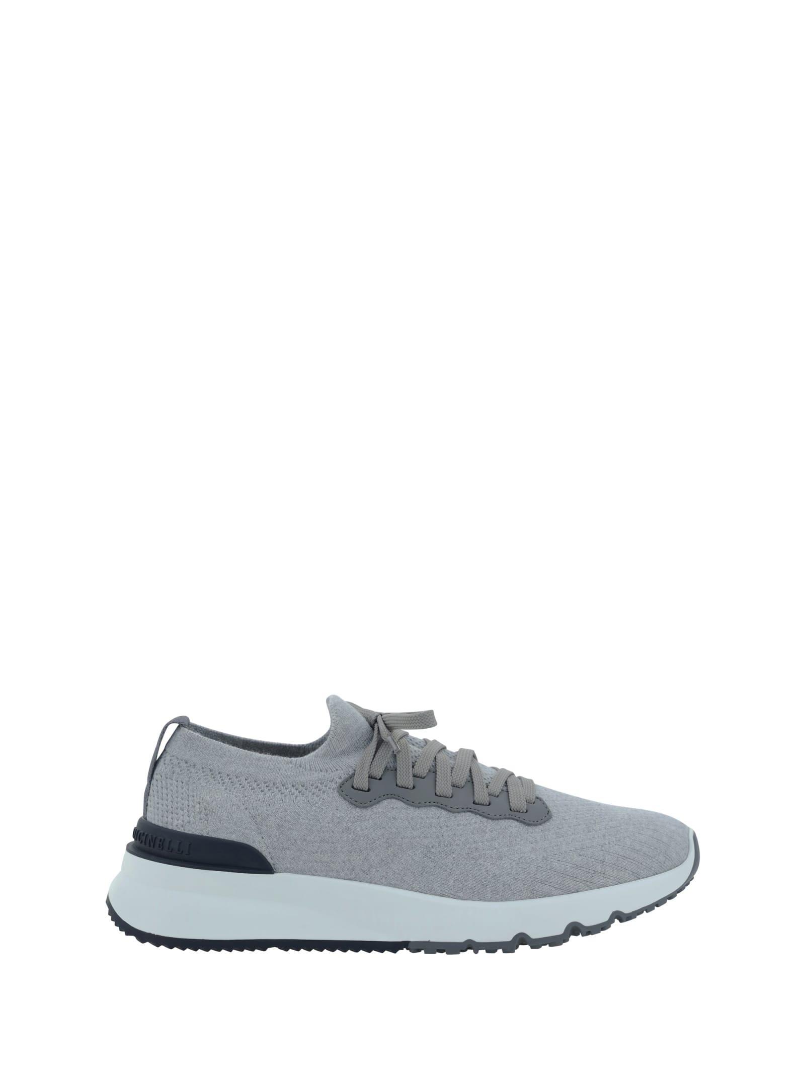 BRUNELLO CUCINELLI Sneakers In Grey Product Image