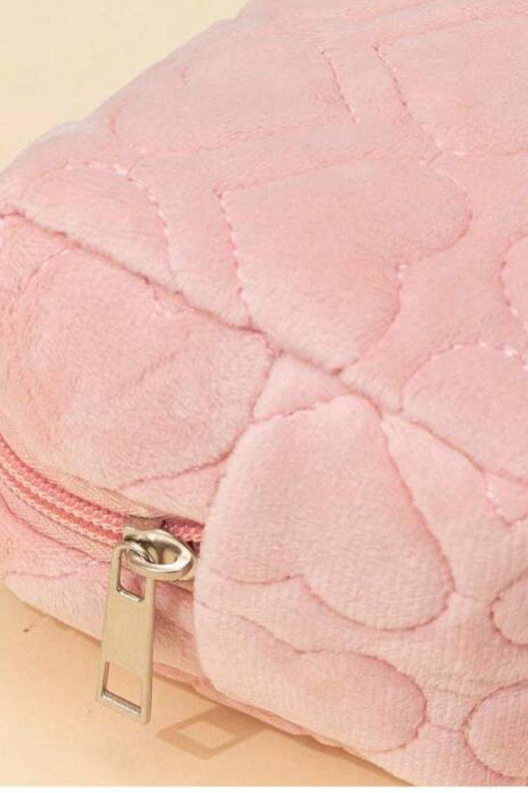 Quilted Hearts Cosmetic Bag Product Image