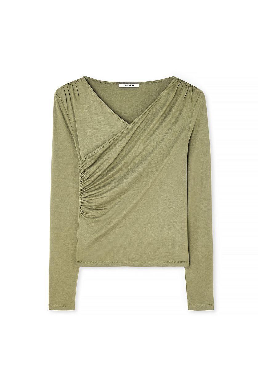 Soft Line Draped Top Product Image