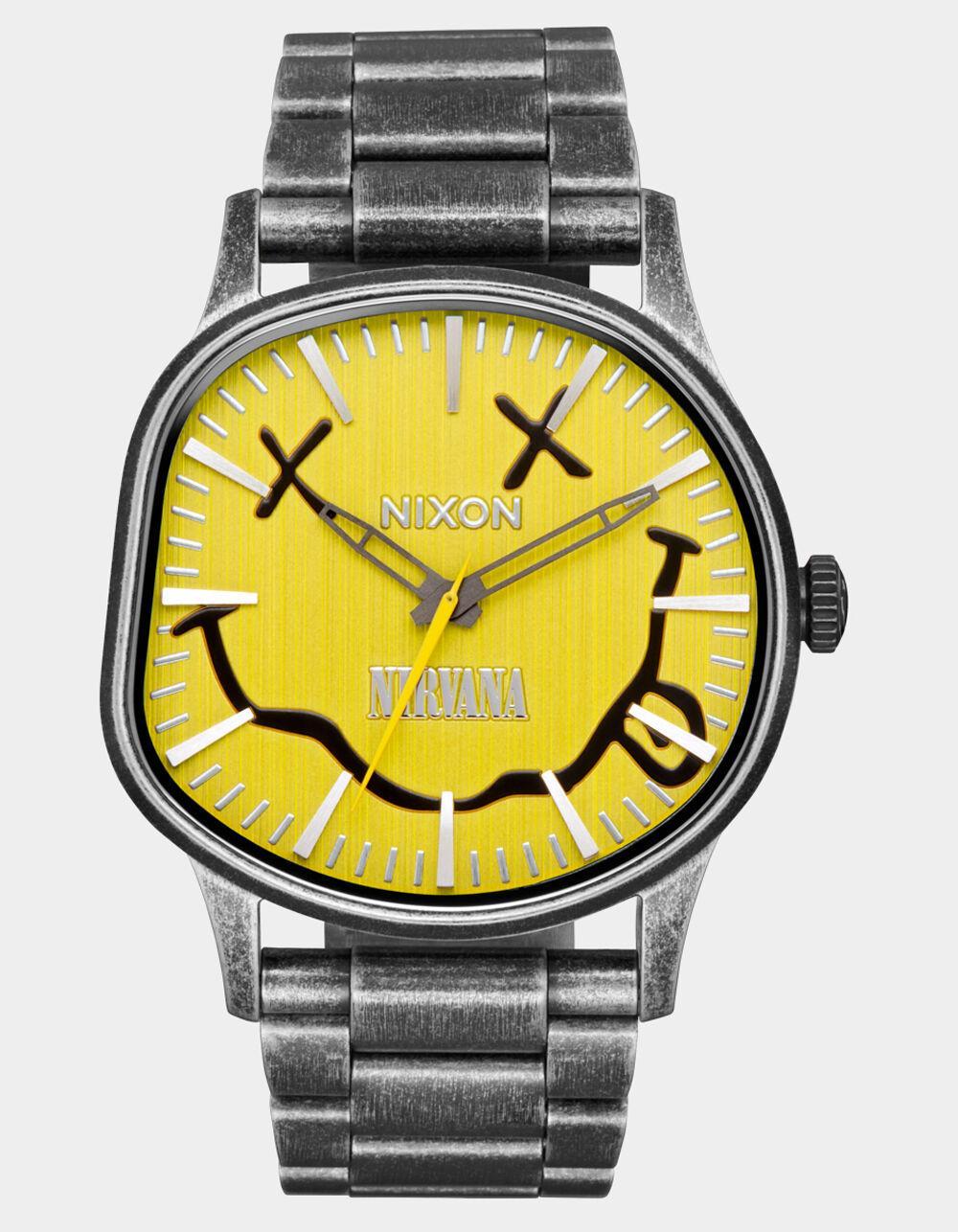 NIXON x Nirvana Wobble Sentry Stainless Steel Watch Product Image