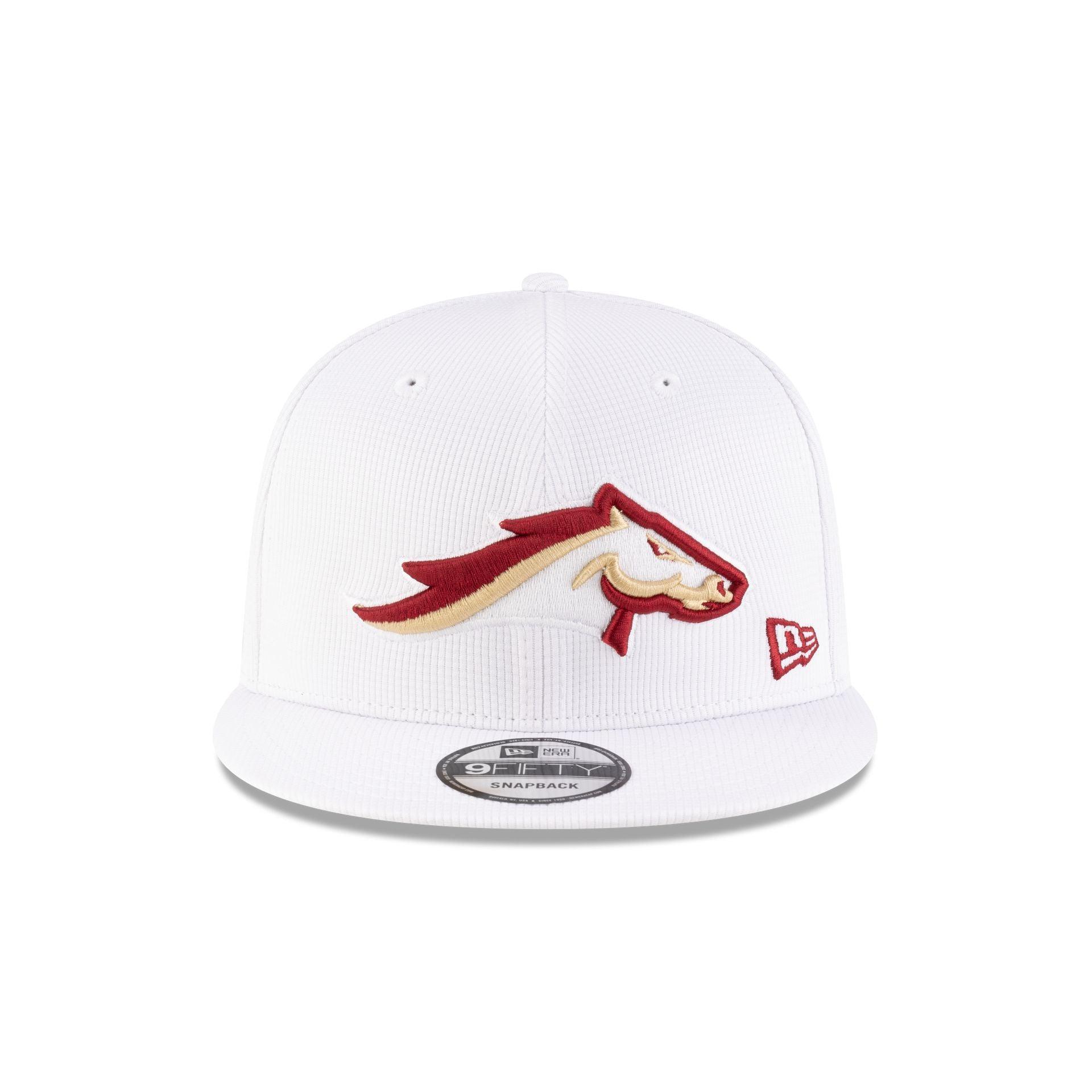 Birmingham Stallions White 9FIFTY Snapback Hat Male Product Image