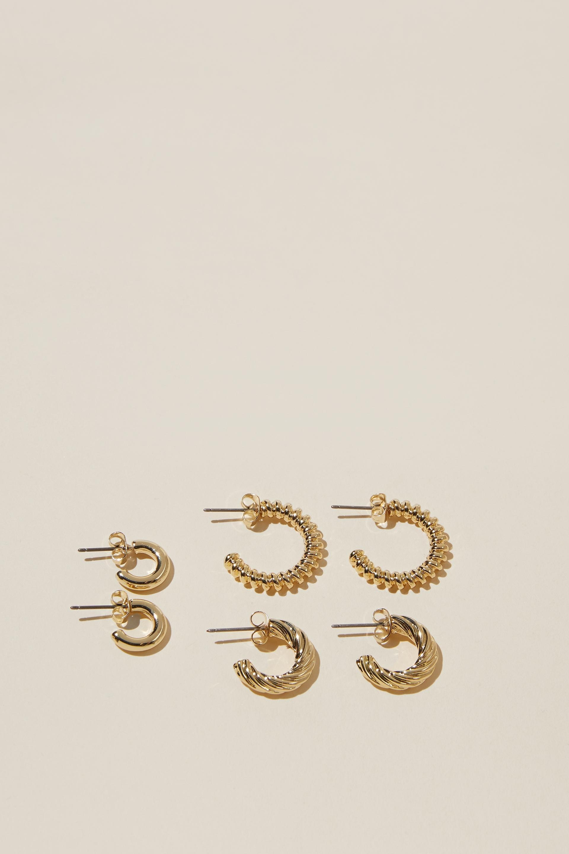 3Pk Mid Earring Product Image