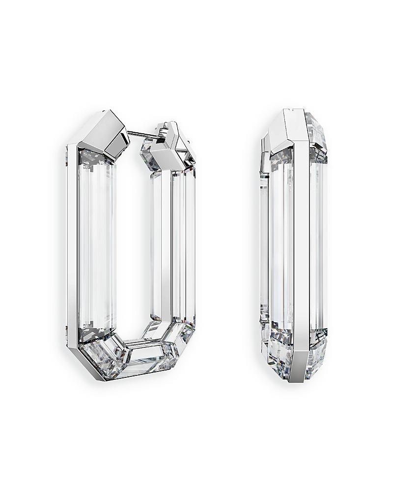 Swarovski Lucent Crystal Hoop Earrings Product Image